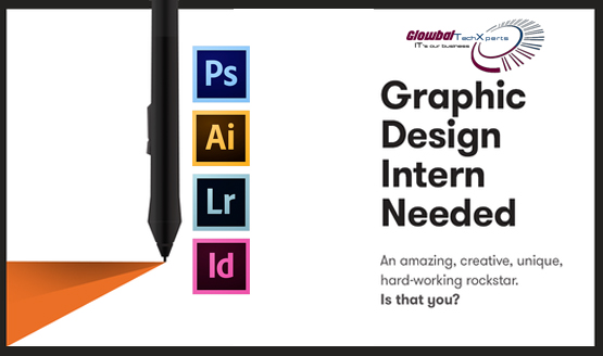 Underholdning dedikation Sodavand Graphic Design Interns Needed | Glowbal TechXperts